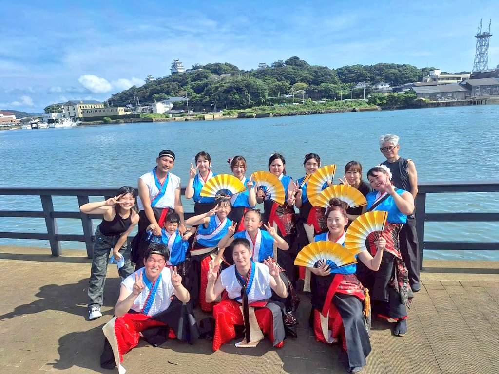 #かっちぇてYOSAKOI祭り まで
あと、6日‼️

今日はチームの練習日でした！
お祭りまでの最終調整に入ってます☺️

色んなお祭りに参加していく中で、
少しずつメンバーが増えてきました！
益々、和気あいあいさが増した孔雀🦚🌈

14人で披露できる初めてのステージです！
全力で楽しみます🎶