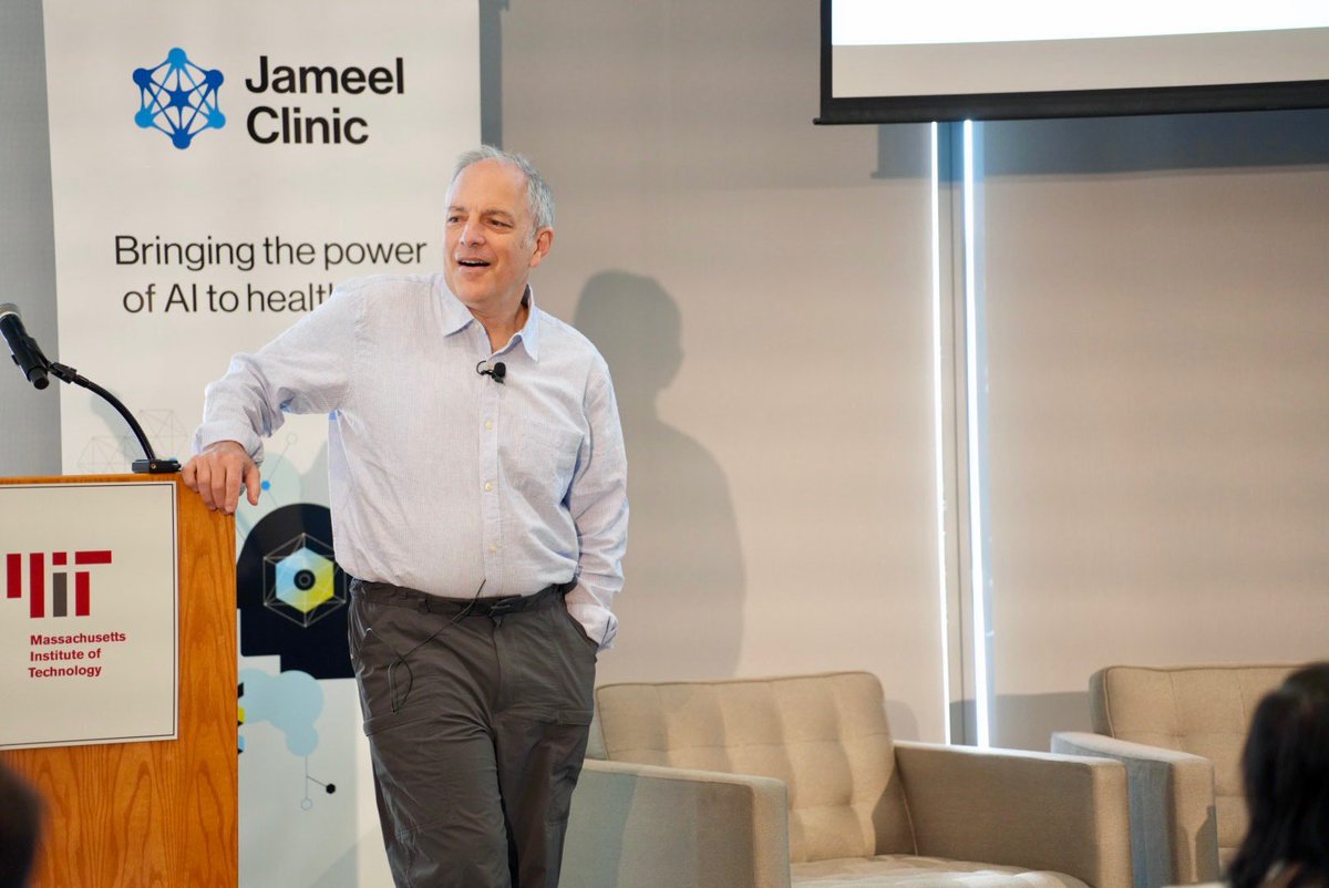 AIHealthMIT's tweet image. #JameelClinic PI Elazer Edelman compares AI to the mythical Golem. “Its downfall was uncontrollable. Very much like AI today, it can obey literally but can often miss its intent.” #AICures2025