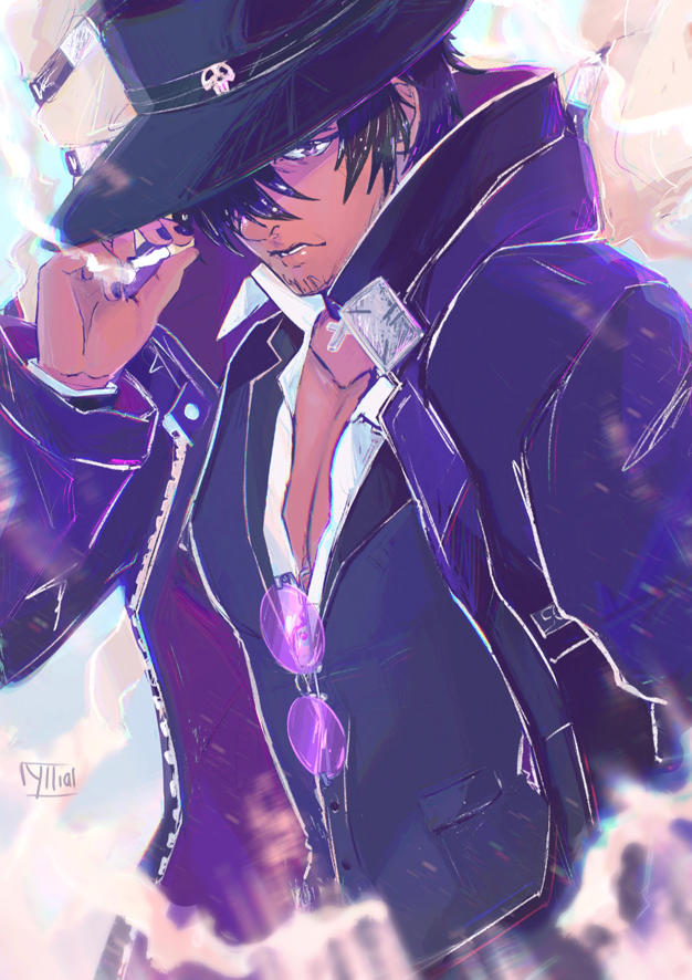 yllia_eien's tweet image. ✝️😎💜 I'm manifesting for Wolfwood wearing the hat an coat in Stargaze 🔥

#trigun #nicholasdwolfwood #TRIGUNSTAMPEDE