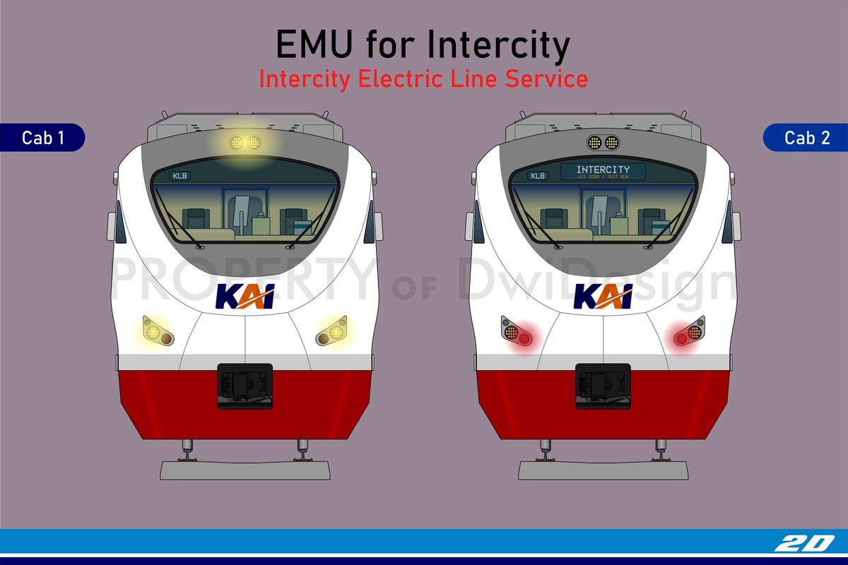 DwifaSetio's tweet image. EMU for Intercity Service
•
Continuing the previous sketch with a few improvements, initially this design was based on the E657 series. However, now it is more similar to the 681 series.
#IndonesianRailways #Corel
