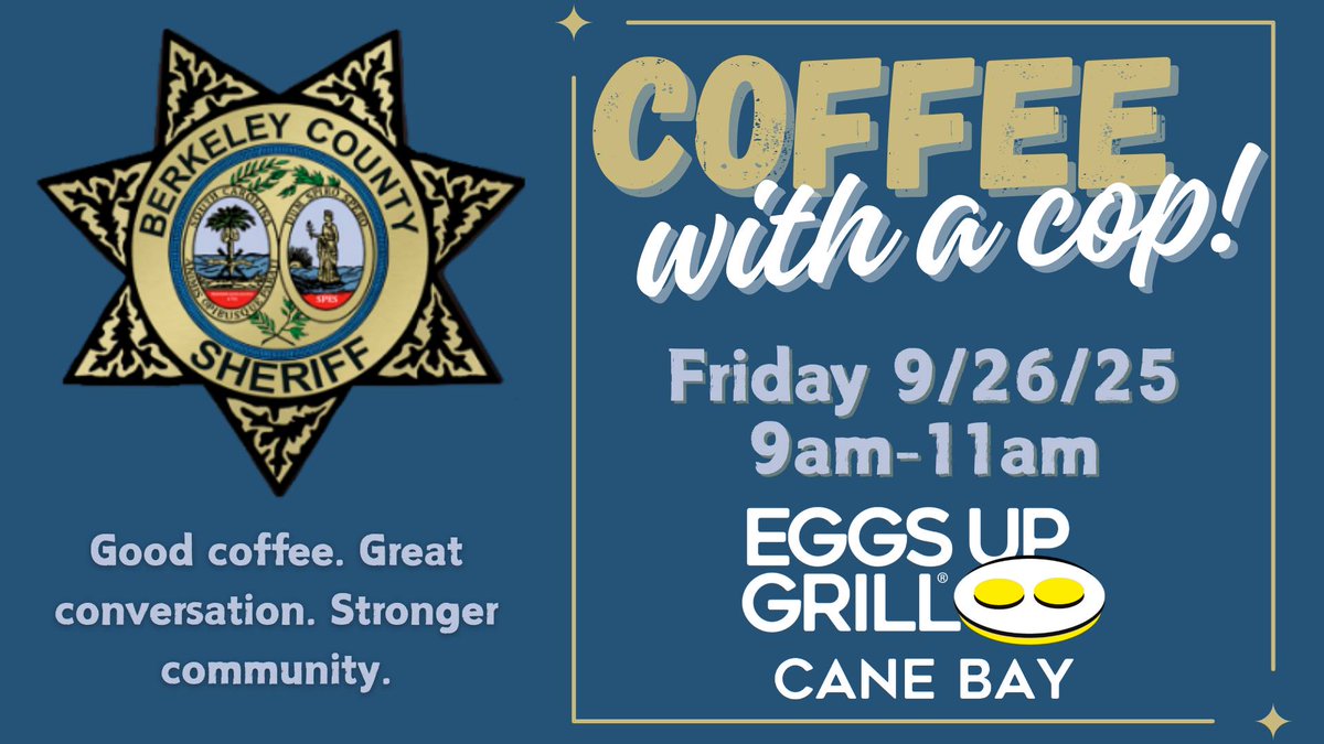 Mark Your Calendar for Coffee with a Cop this Friday in Cane Bay! ocv.im/VaryljX