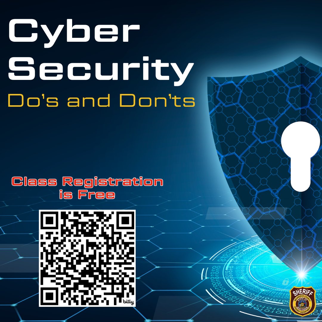 Cyber Security Training: October 29th, 2025
Registration is FREE: forms.waukeshacounty.gov/24064438493205…