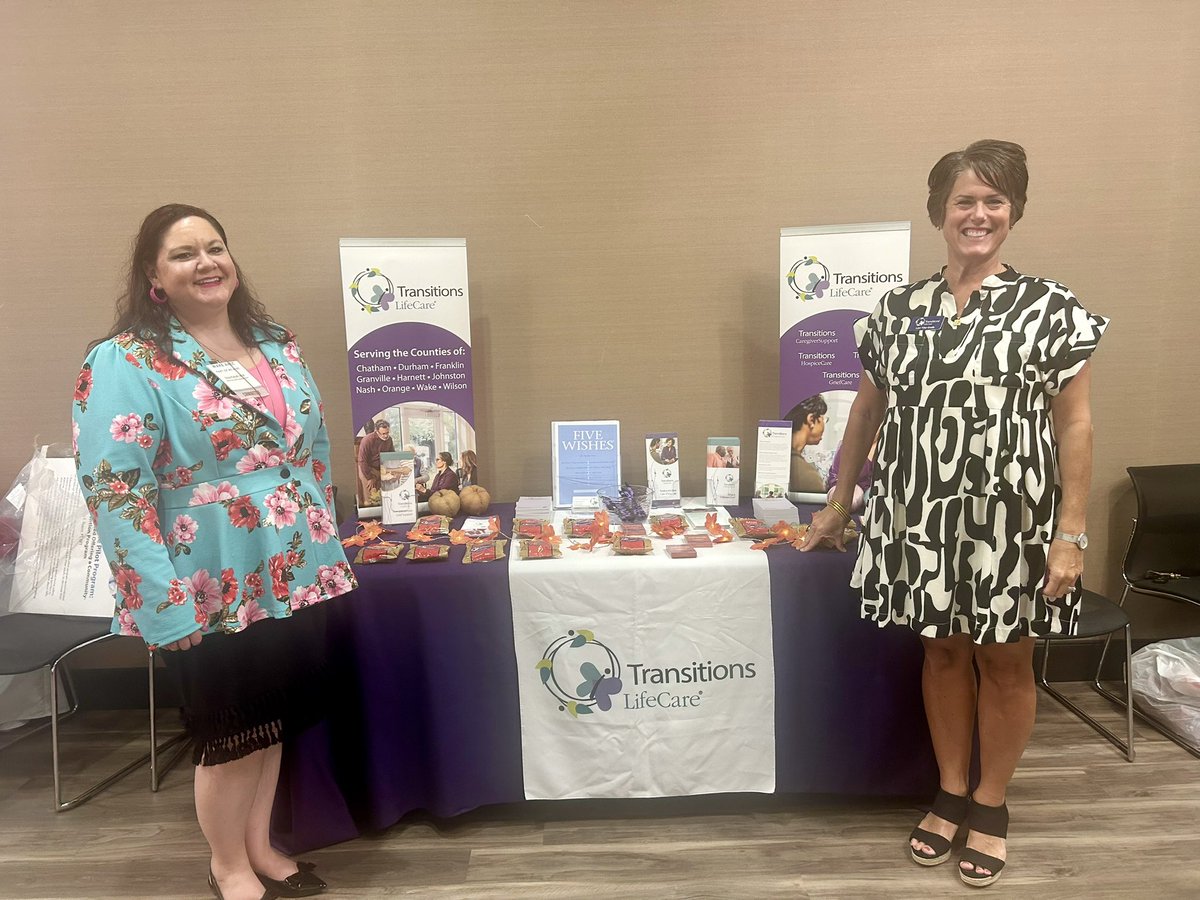 TransitionsLife's tweet image. A big thank you to Wake AHEC and @WakeMed for inviting us to Friday’s Holistic Horizons conference. We were honored to join in the discussions on advancing age-friendly care and supporting older adults in our community. 💜❤️ #WakeMed  #education #agefriendlycare #community