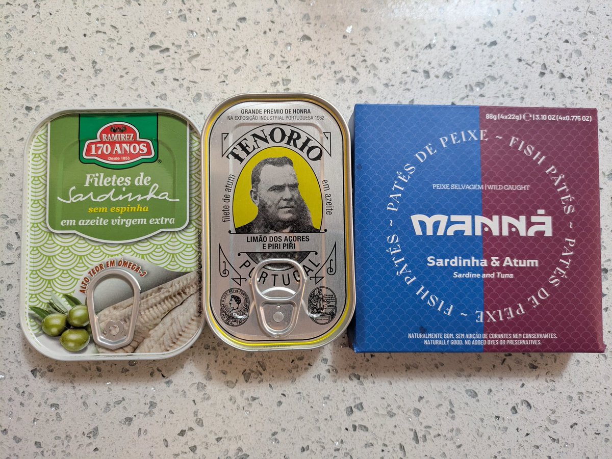 metacontrarian's tweet image. Tinned fish