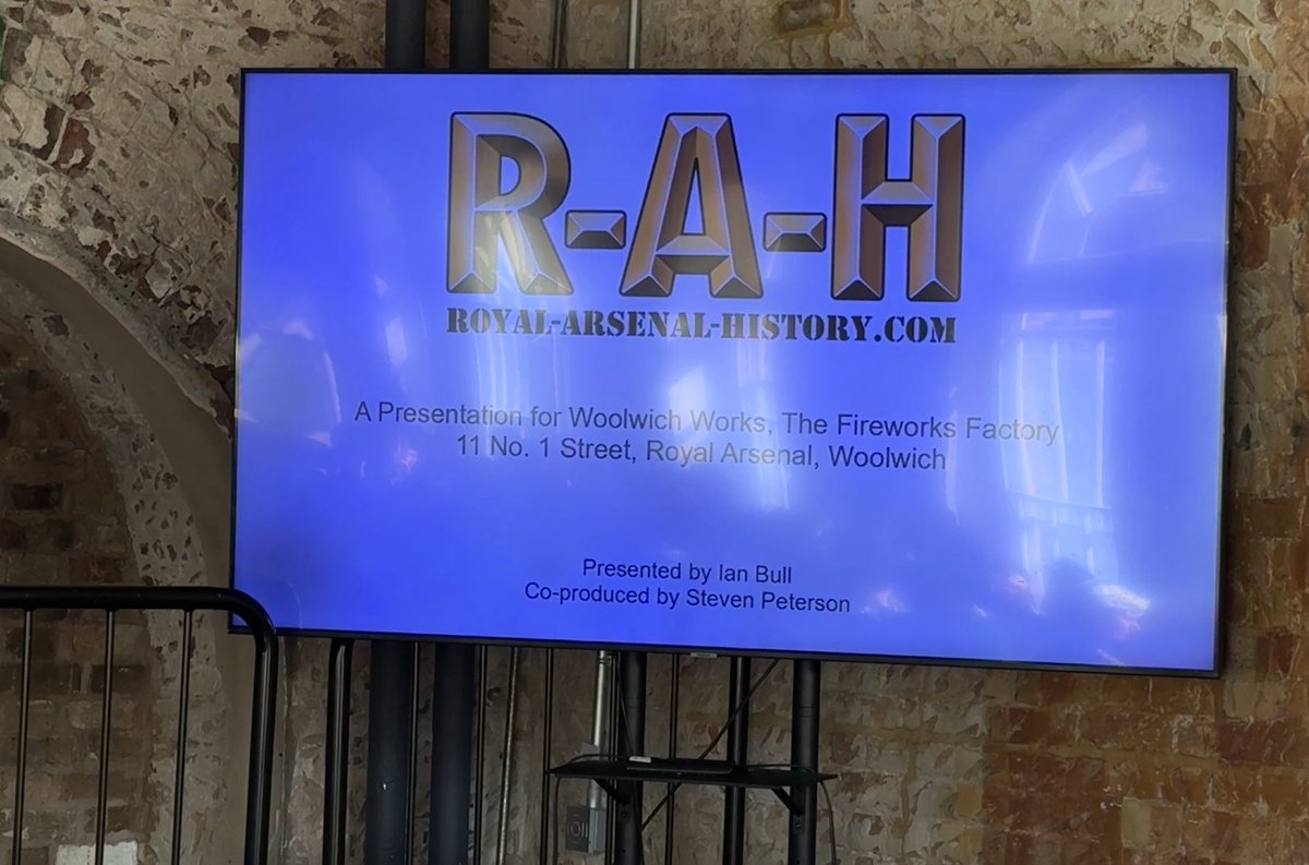 RAHistory_com's tweet photo. Great turnout at yesterday’s event, brilliant to see so much interest and support. Thanks to everyone who came along! #RoyalArsenalHistory #Woolwich #WoolwichWorks https://t.co/1vrENN3RAw