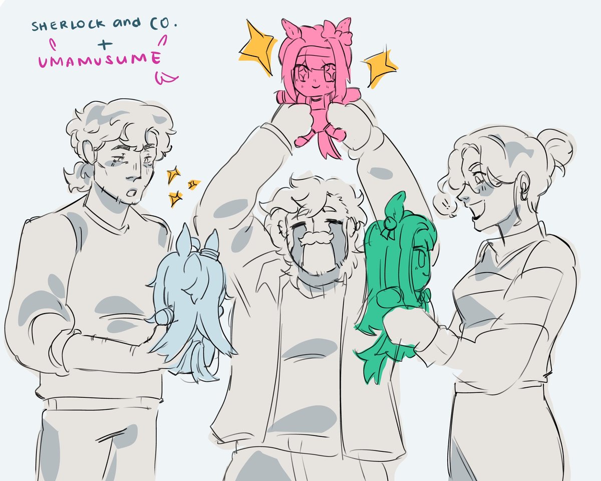 #sherlockandco | so like any umamusume fans
