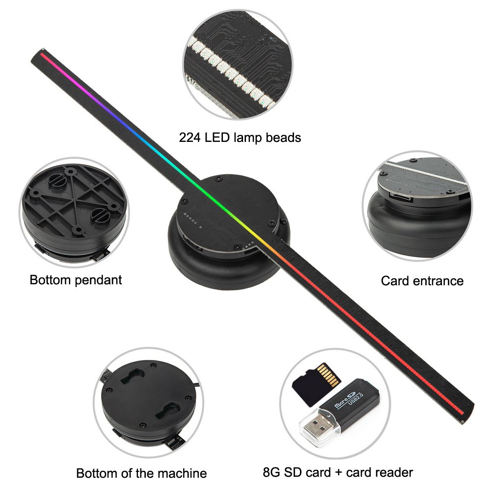 UnicunShop's tweet image. Want your pics to POP? 🤩 This 3D Holographic Fan projects eye-catching images that&apos;ll blow your mind! 🤯 Perfect for parties, home decor, or even just showing off your epic selfies.  Get yours here: unicun.com/product/3d-hol…  #hologram #techgadgets #futuristicfun