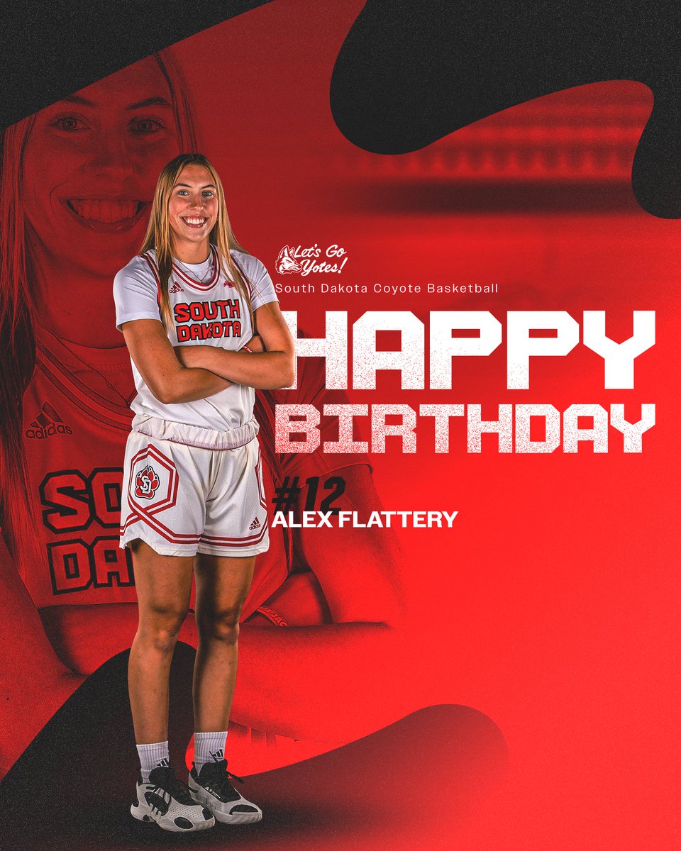 Happy Birthday, Alex! 🥳🎉

#GoYotes x #WeAreSouthDakota