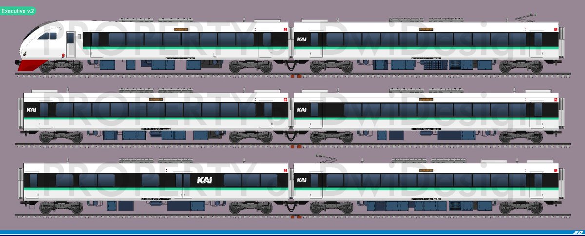 DwifaSetio's tweet image. EMU for Intercity Service
•
Continuing the previous sketch with a few improvements, initially this design was based on the E657 series. However, now it is more similar to the 681 series.
#IndonesianRailways #Corel