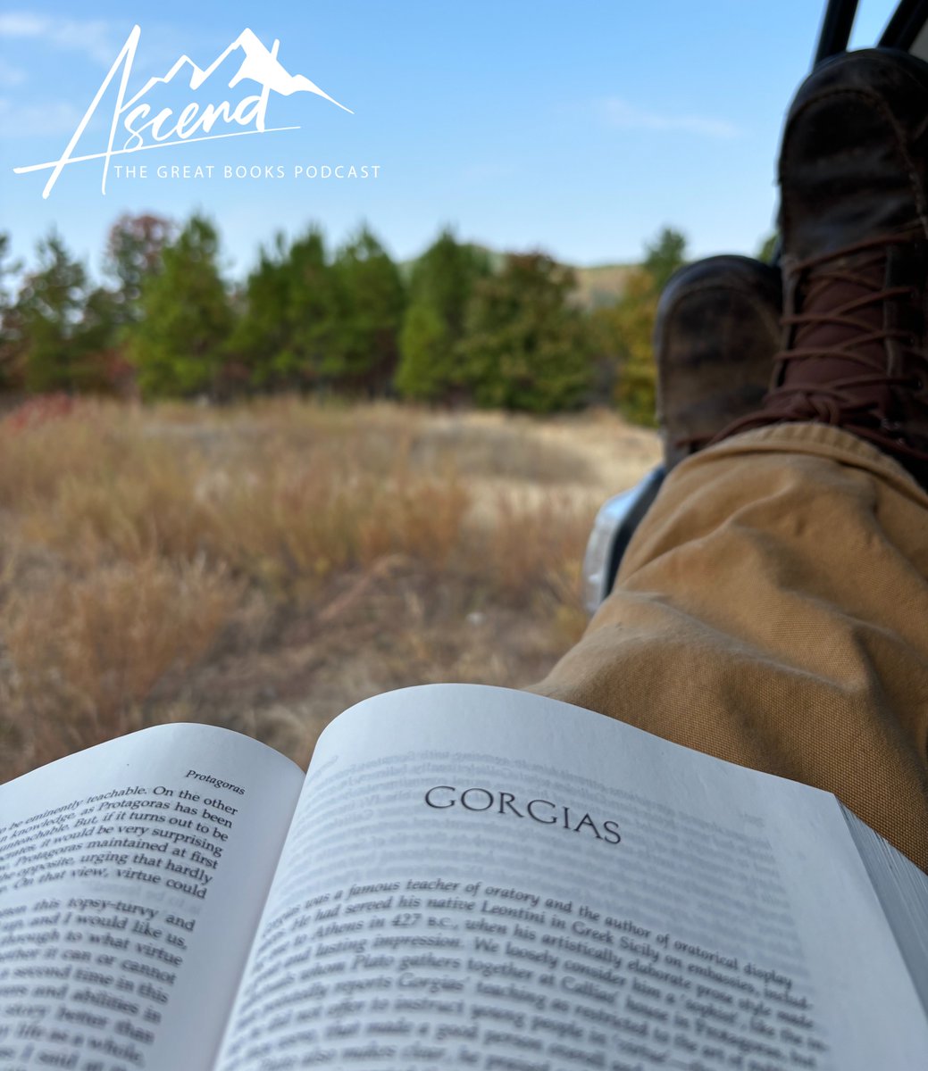 Read Plato's Gorgias.

For the 250th episode of the <a href="/thenewthinkery/">The New Thinkery</a>, <a href="/HarrisonGarlic1/">Dcn. Garlick, Chancellor 🇻🇦</a> and <a href="/GregMcBrayer3/">Greg McBrayer</a> discuss the third part of Plato's Gorgias, the famous dialogue with Callicles.

podcasts.apple.com/ng/podcast/dea…