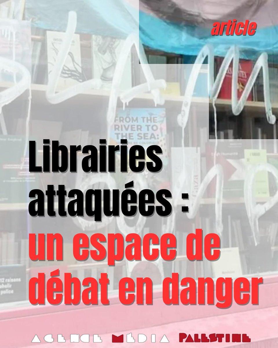 Rencontre avec deux libraires dont le lieu de travail s’est vu la cible d’intimidation pour leur soutien supposé à la Palestine.
Par l’Agence Média Palestine, le 19 septembre 2025 : urls.fr/sRSUTN