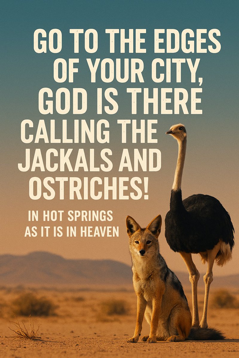 God is Calling Us to the Fringes of our Cities.  There is a harvest awaiting your arrival!
(Isaiah 43:19–20)
