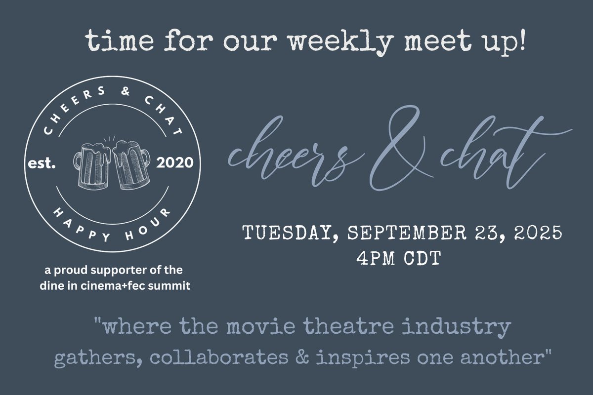 amyemader's tweet photo. cheers &amp; chat happy hour - https://t.co/UdrqRaOqAp https://t.co/qYNXBSrfM0