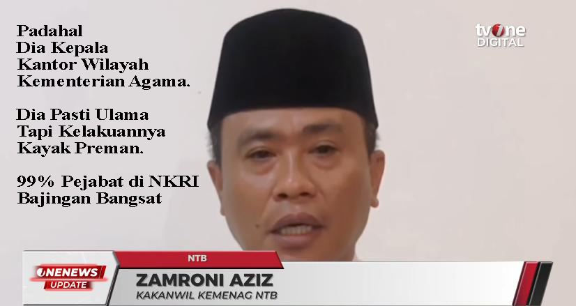 <a href="/randomable_/">Random Thread</a> Tokoh Agama ?
Dari Kementerian sampai Kanwil Bajingan bangsat semua.

<a href="/Kemenag_RI/">Kementerian Agama RI</a>