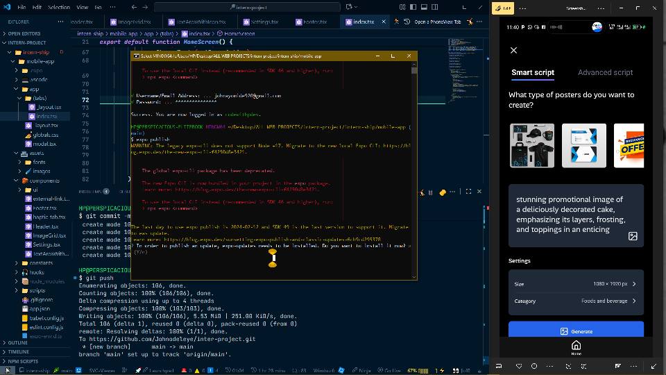 codewithpdev's tweet image. Just Completed my @cartolinks  internship tasks!  Built a front-end web app and mobile UI.
Web: krea-mobbin.vercel.app
Mobile: expo.dev/artifacts/eas/…
Stack: Next.js, React Native, Tailwind CSS
DM for GitHub repo! #BuildInPublic #codewithpdev