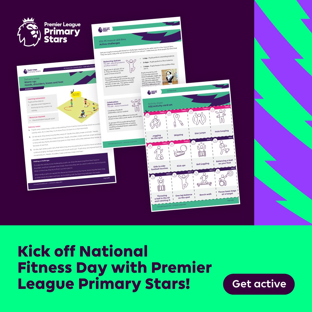 Colchester United Community Foundation (@colu_cf) on Twitter photo Get moving this #NationalFitnessDay!
#PLPrimaryStars free PE resources make sport fun, inclusive and full of Premier League values.
See some resources here - plprimarystars.com/pe-mascot-skil…
For more information about how you can get active at school with <a href="/ColU_CF/">Colchester United Community Foundation</a>, email us!📧 Get moving this #NationalFitnessDay!
#PLPrimaryStars free PE resources make sport fun, inclusive and full of Premier League values.
See some resources here - plprimarystars.com/pe-mascot-skil…
For more information about how you can get active at school with <a href="/ColU_CF/">Colchester United Community Foundation</a>, email us!📧
