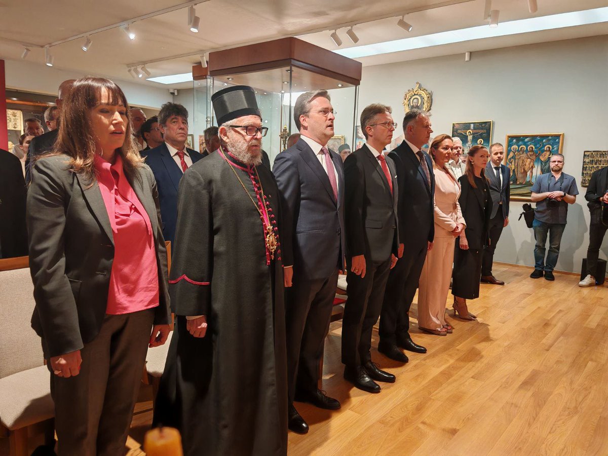 Minister of Culture 🇷🇸 Nikola Selaković emphasized in St. Andrew, at the conference on the occasion of the "Hungarian Culture Season in Serbia and Serbian in Hungary 2025/26", that this event, which is being organized for the first time, is the result of meetings, close and good