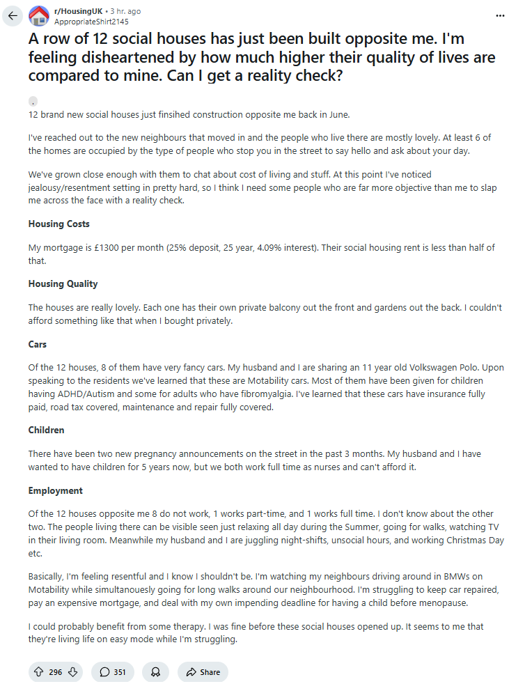 Civilizational suicide, U.K edition...