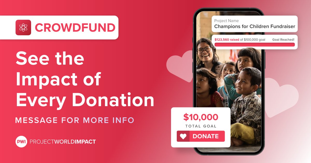 See the Impact of Every Donation

PWI Crowdfund makes it easy to engage supporters through project-based giving—complete with live progress bars that show how each donation moves your mission forward.

Even if you don’t meet your goal, every contribution still goes to your cause.