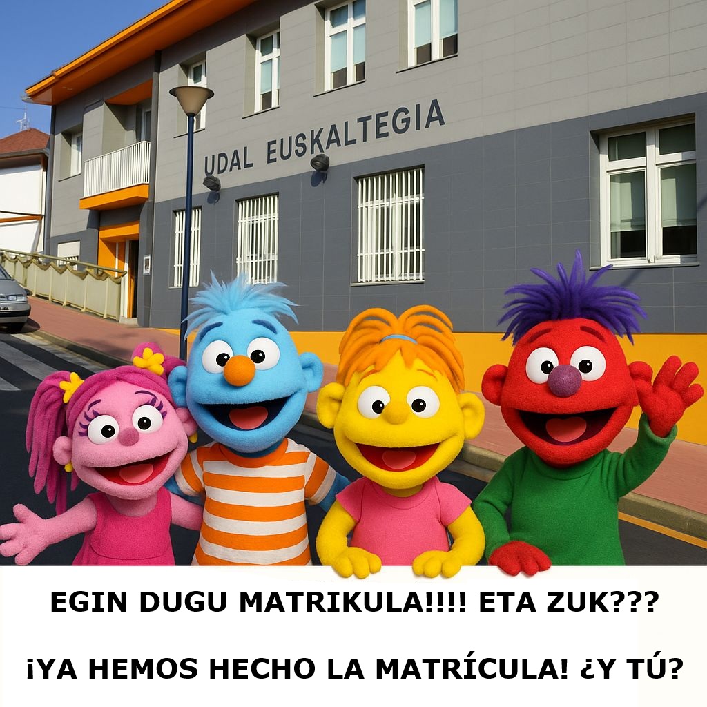 Errenteriako UE (@udaleuskaltegia) on Twitter photo 