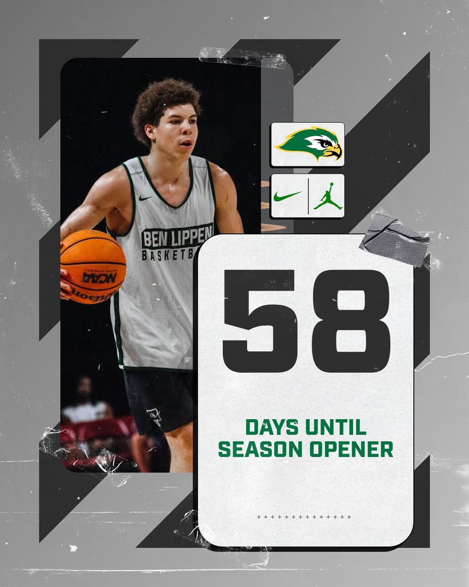 5️⃣8️⃣days until we tip-off‼️
#WINtheDay 🏀🏀