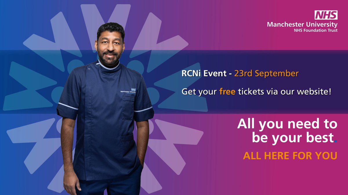 📆 If you missed out on our Nursing Times event, don't worry, you still have a chance to come along to our RCNi event tomorrow!

Visit our webpage for full event details, ticket links, and next steps 👇

mft.nhs.uk/careers/work-h… 

Don’t wait—your nursing future starts here!