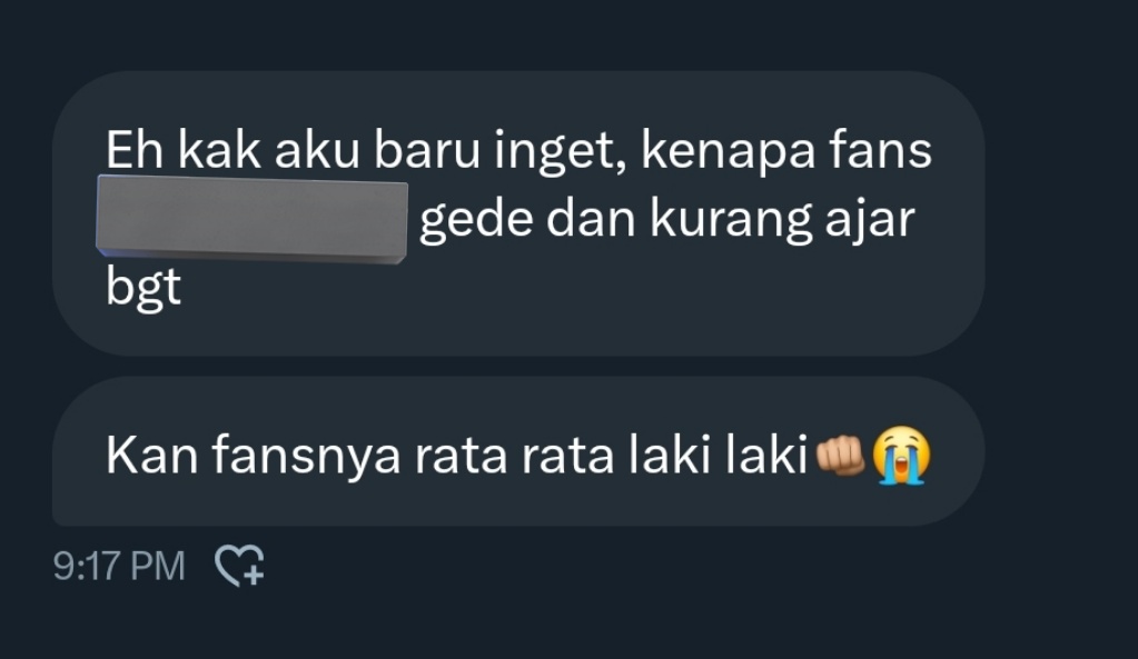 Knp gua gak kepikiran dri kemarin ya?🙂