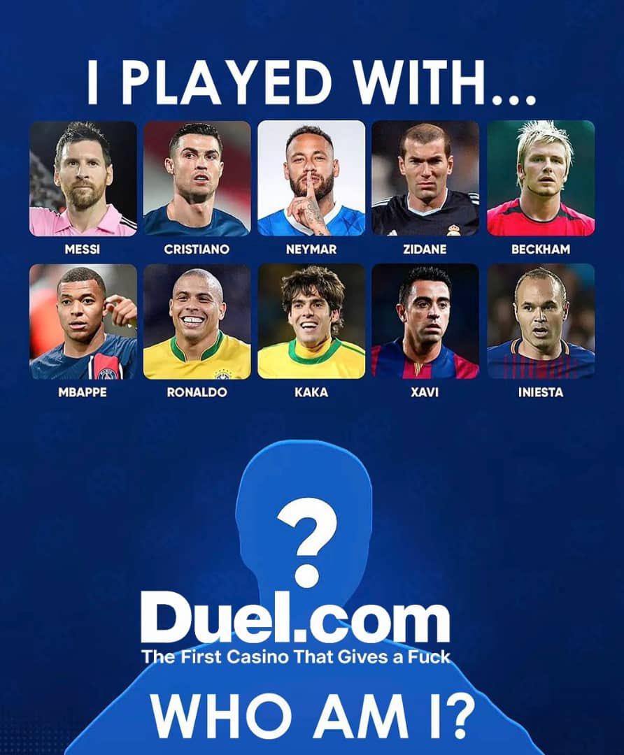 Guess the player 👇

Level: Impossible