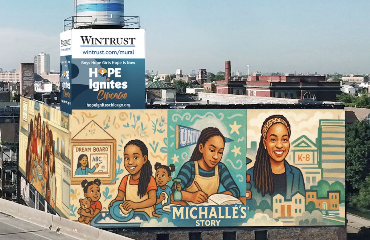 A mural that can be seen on the Kennedy has been blasted as "AI slop" by local artists and commuters. blockclubchi.co/428g9tg