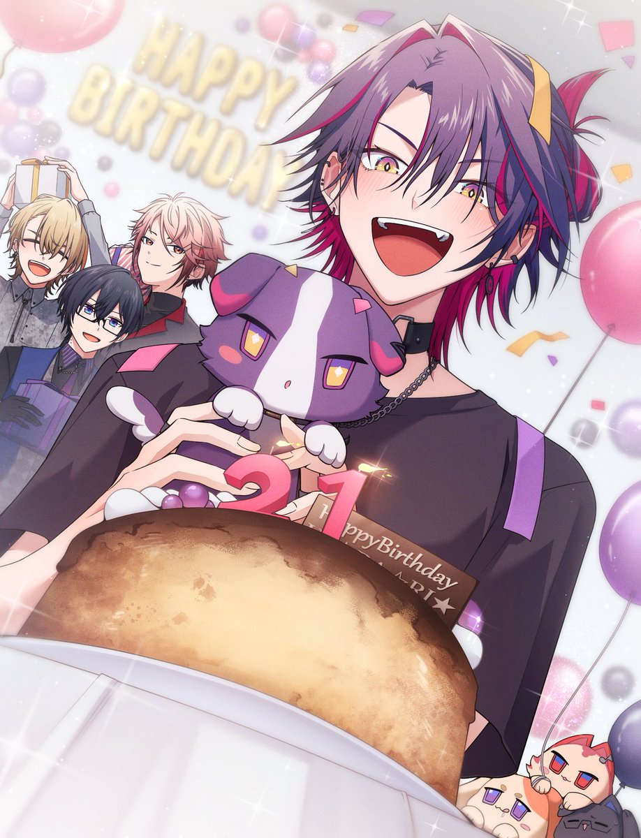 2d_toru3's tweet image. ★☆㊗‼‼ 爆✮誕 ‼‼㊗☆★

お誕生日おめでとうございます!!!!!!!!!
幸せでいっぱいの一年になりますように!!!!!!

#ひばーすでー2025 
#Hibirthday2025
#わたらいらすと