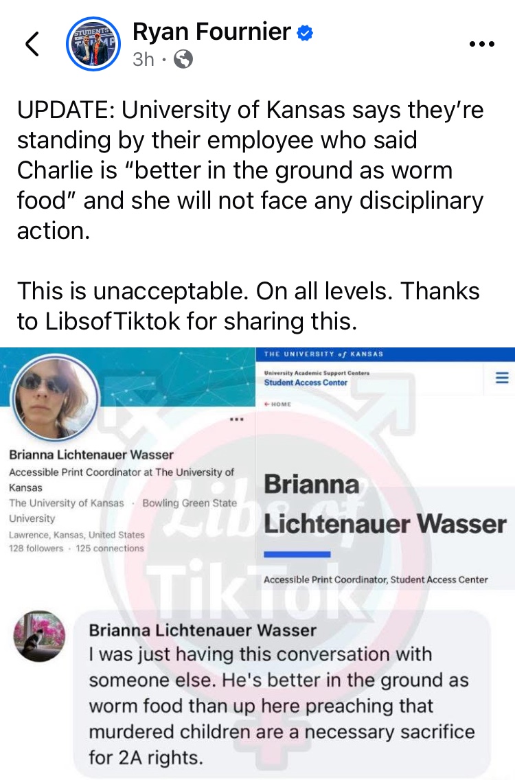 <a href="/GuntherEagleman/">Gunther Eagleman™</a> This lady too AND BETTER YET, The University supports her and no action will be taken against her!