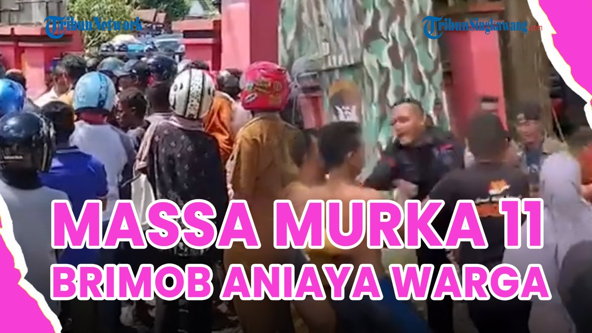 tribunpontianak's tweet photo. ®️🔴Memanas❗Massa Geruduk Markas Brimob Kota Bula, Korban Penganiayaan Ikut Tuntut Pertanggungjawaban
https://t.co/HrFCJ3DpPS
#oknum #brimob #polri #keroyok #satu #keluarga #warga #massa #masyarakat #ngamuk #polisi #todong #senjata https://t.co/7CEjPprsmJ
