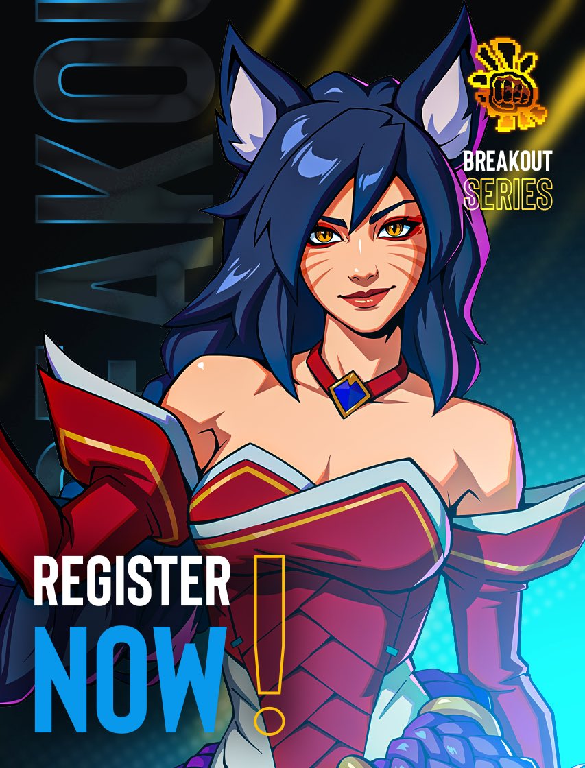 💫 Registration for Breakout Series: 2XKO Week 3 is open! 

👥 Mixed Event

📺 Stream sponsored by <a href="/Play2XKO/">2XKO</a> 

Subs are 50% off!

NO ENTRY FEE

Enter the Arena ~
🗓️ Date: Every Tuesday at 8pm EST
🖋️ Sign Up: start.gg/Breakout2XKO