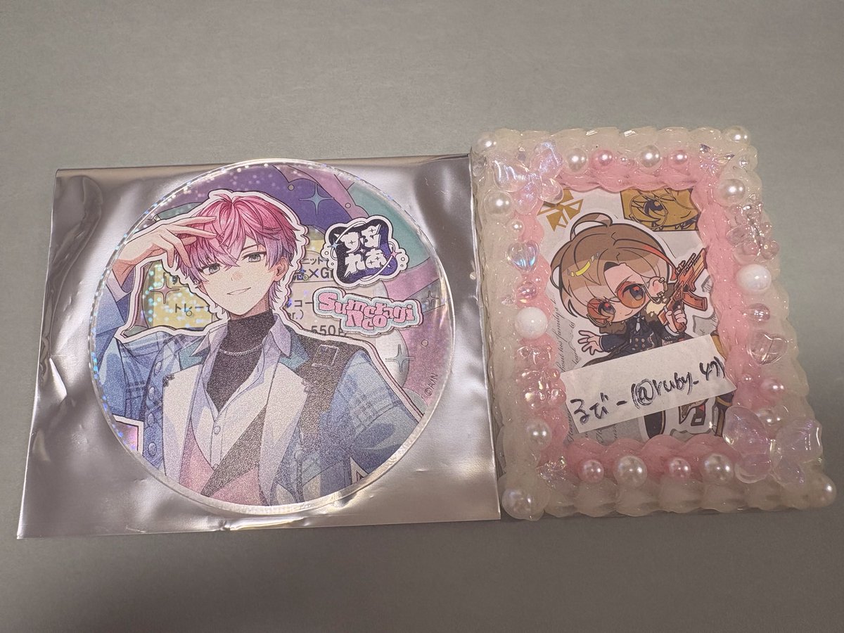 ruby__47's tweet image. 【交換/譲渡】にじさんじ すぷれあ コースター グラッテ
 
譲￤画像1枚目
 
求￤画像2枚目 or 1000円＋送料
 
交換→郵送希望
譲渡→銀行振込/PayPay
 
検索からでもお気軽にお声かけください！