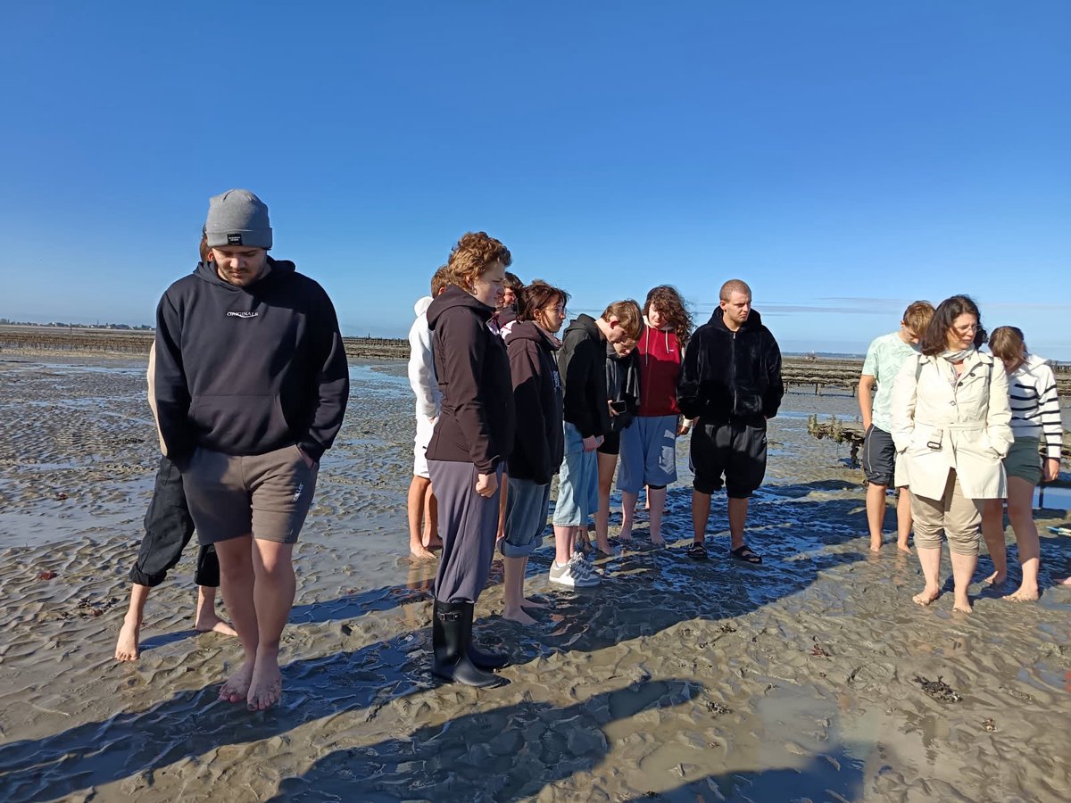LPFloraTristan's tweet photo. ✨ Journée inoubliable avec nos correspondants allemands ! 🌍
Au programme : découverte du Mont-Saint-Michel 🏰 et dégustation d’huîtres fraîches 🦪
Un mélange de culture, de saveurs et de partage 🤝🇫🇷🇩🇪

#MontSaintMichel #ÉchangeFrancoAllemand #Découverte #Culture #Partage https://t.co/g1lRtGg90N