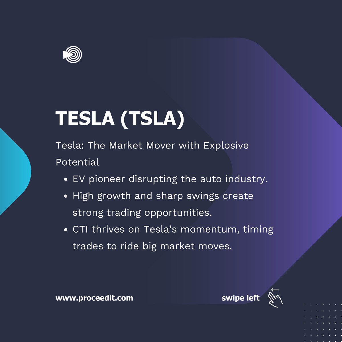 Proceedit's tweet image. One technology. Multiple assets. Unlimited possibilities.

CTI is built on focus — delivering daily AI-powered trading insights on a select family of assets: Apple, Tesla, Nvidia, and Ford.
Soon, the CTI family expands to include Bitcoin and Microsoft — unlocking even more…
