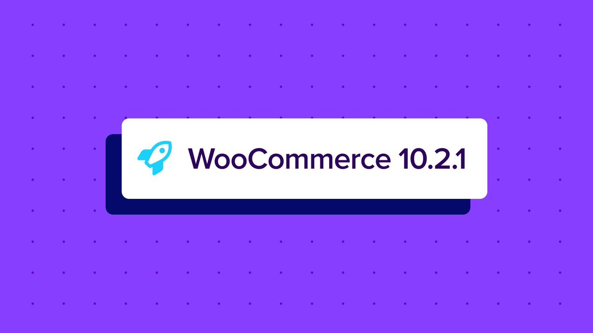 DevelopWoo's tweet image. WooCommerce 10.2.1 has been released! This marks the first stable release of the 10.2 cycle with essential fixes for WordPress 6.9 compatibility, AMP plugin conflicts, RTL price display, and update script handling of refunded orders.
buff.ly/zP1s9OF