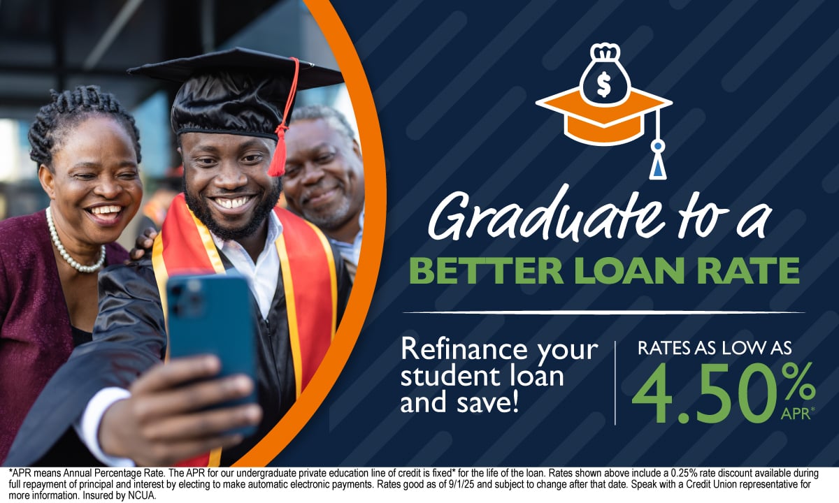Life after graduation just got more affordable! Refinance your student loans with fixed rates as low as 4.50% APR* and flexible repayment plans. Learn more: hubs.li/Q03FPrhp0