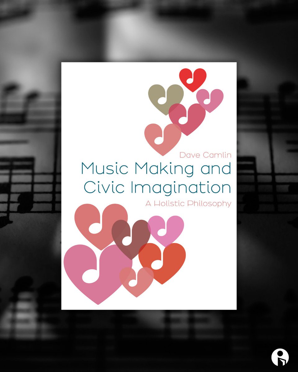 Music Making and Civic Imagination: A Holistic Philosophy by Dave Camlin is out now! 

This book explores the idea of music making (musicing) – the ‘performance’ of human relationships through music – as a resource for imagining possible futures. 

👉intellectbooks.com/music-making-a…