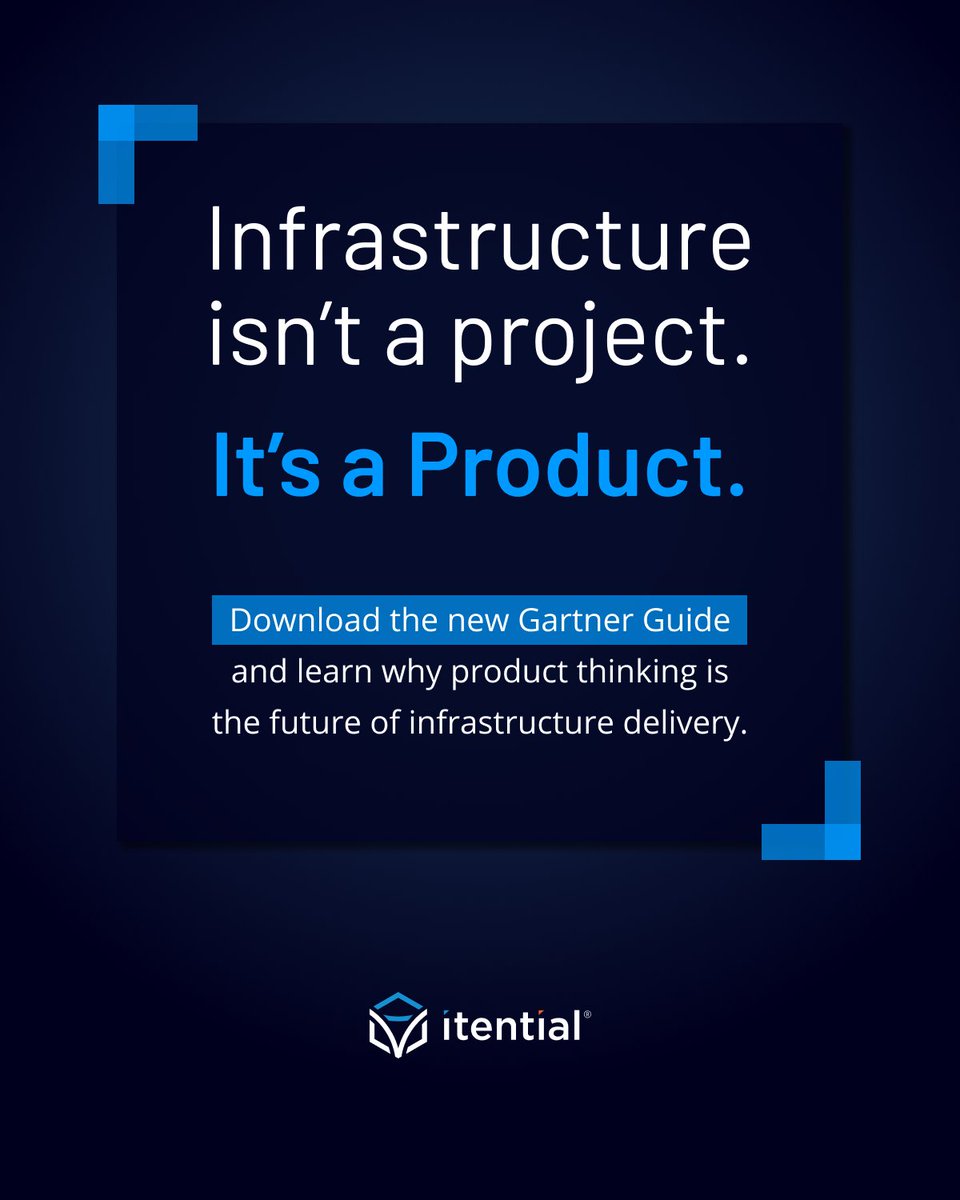 Itential's tweet image. 🔁 Infra delivery is evolving — automation alone won’t cut it.
Gartner’s 2025 Market Guide shows why I&O must be productized, orchestrated & built for internal use.
📥 Download here → bit.ly/3H3BnAB
#PlatformEngineering #Automation #Infrastructure