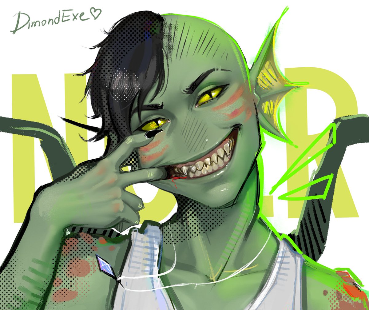 dimondexe's tweet photo. My OC Noer art!

#art #oc #originalcharacter #sketch https://t.co/qu7x1JIard