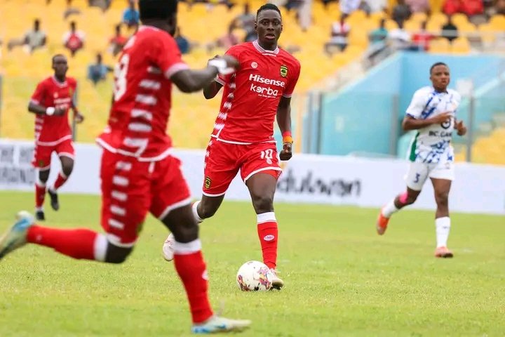 Scored his third goal in the red shirt with an outstanding strike. 

Emmanuel Antwi 🦋 

#AKSC #Fabucensus #Kotoko4All