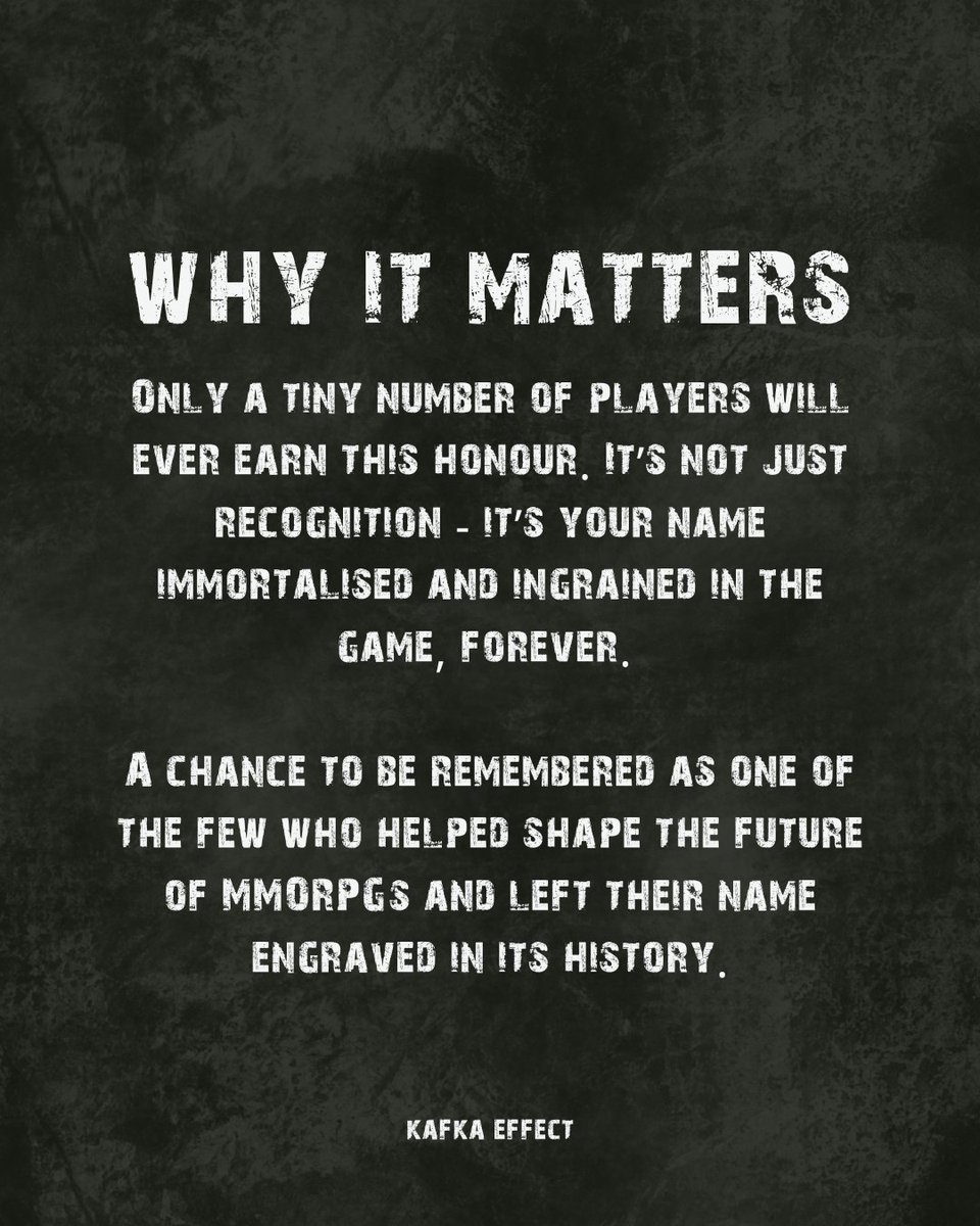 Kafka Effect | The Next Huge MMORPG tweet media