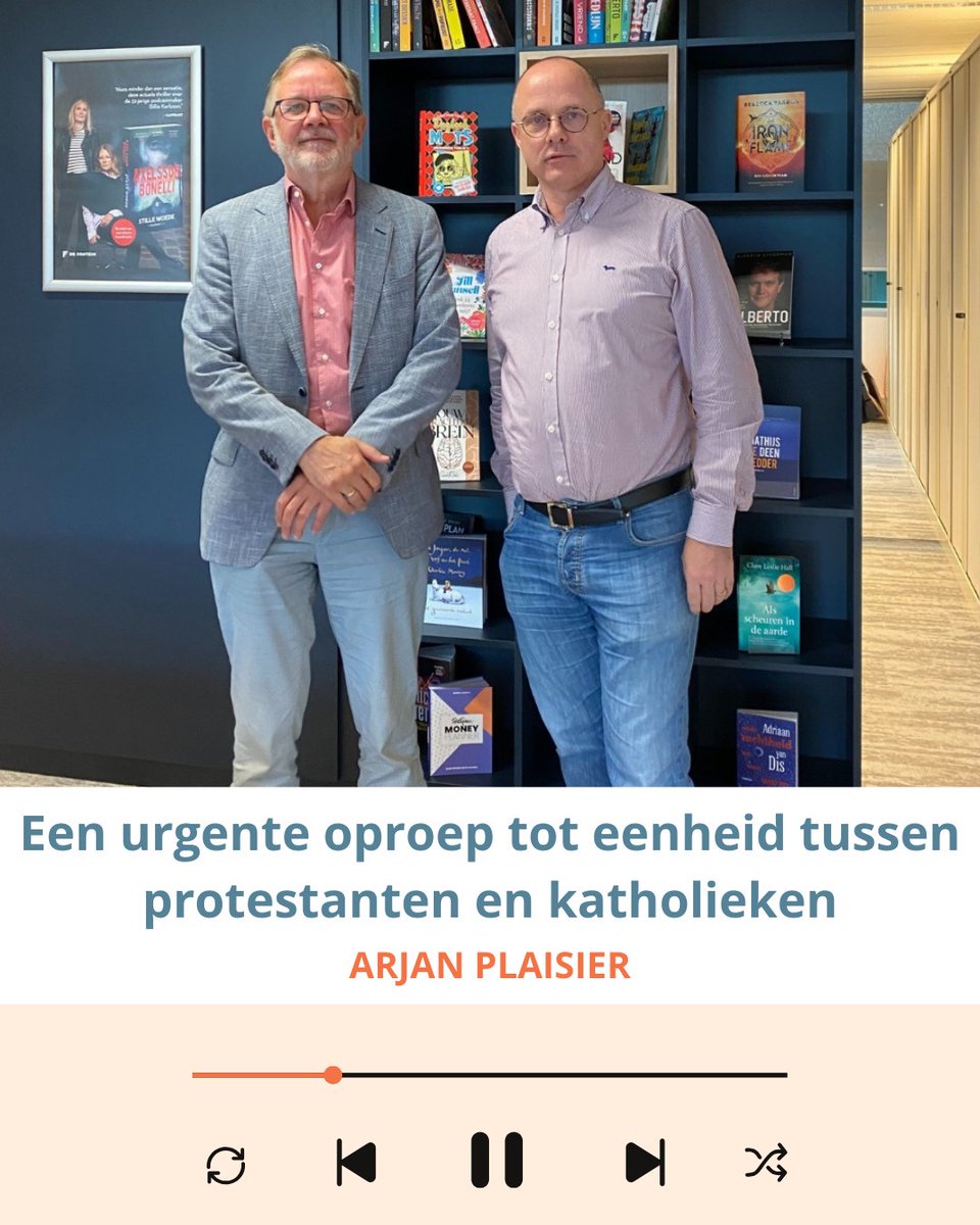 Tom Mikkers gaat in deze aflevering in gesprek met Arjan Plaisier over hoe de eenheid tussen Rome en Reformatie tot stand gebracht kan worden. 
🎧 theologie.nl/romereformatie/