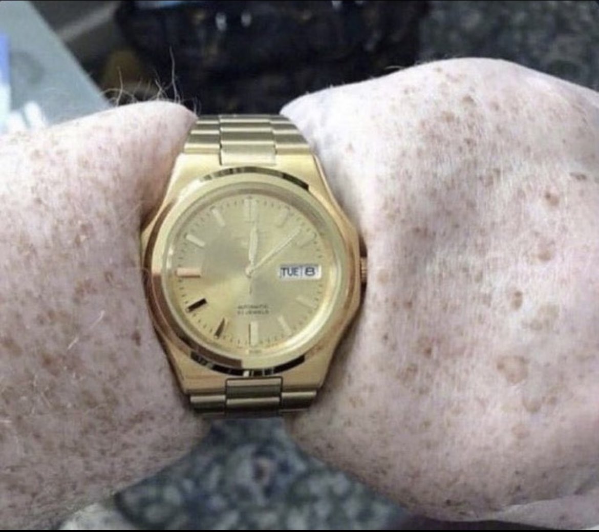 Thanks to $aster i bought my first watch🙏