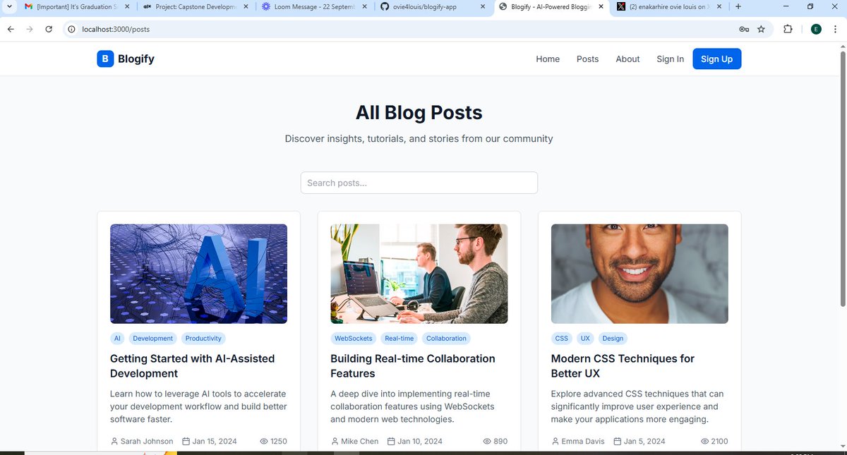 ovie4lead_tech's tweet image. ALX AI for Developers II 
Capstone Project: Building with AI Intentionally
#ALX_AIDEV
@alx_africa
@kalibetre
@julienbarbier42