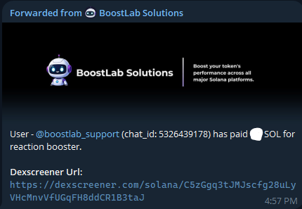 To help the $MOIN coin, the Boostlab team has made an exclusive rockets boost. 

The rockets are coming 🚀

The CTO asked us for volume so here is an exclusive gesture from us for the project ! 

Send it ! $MOIN community 🫶
