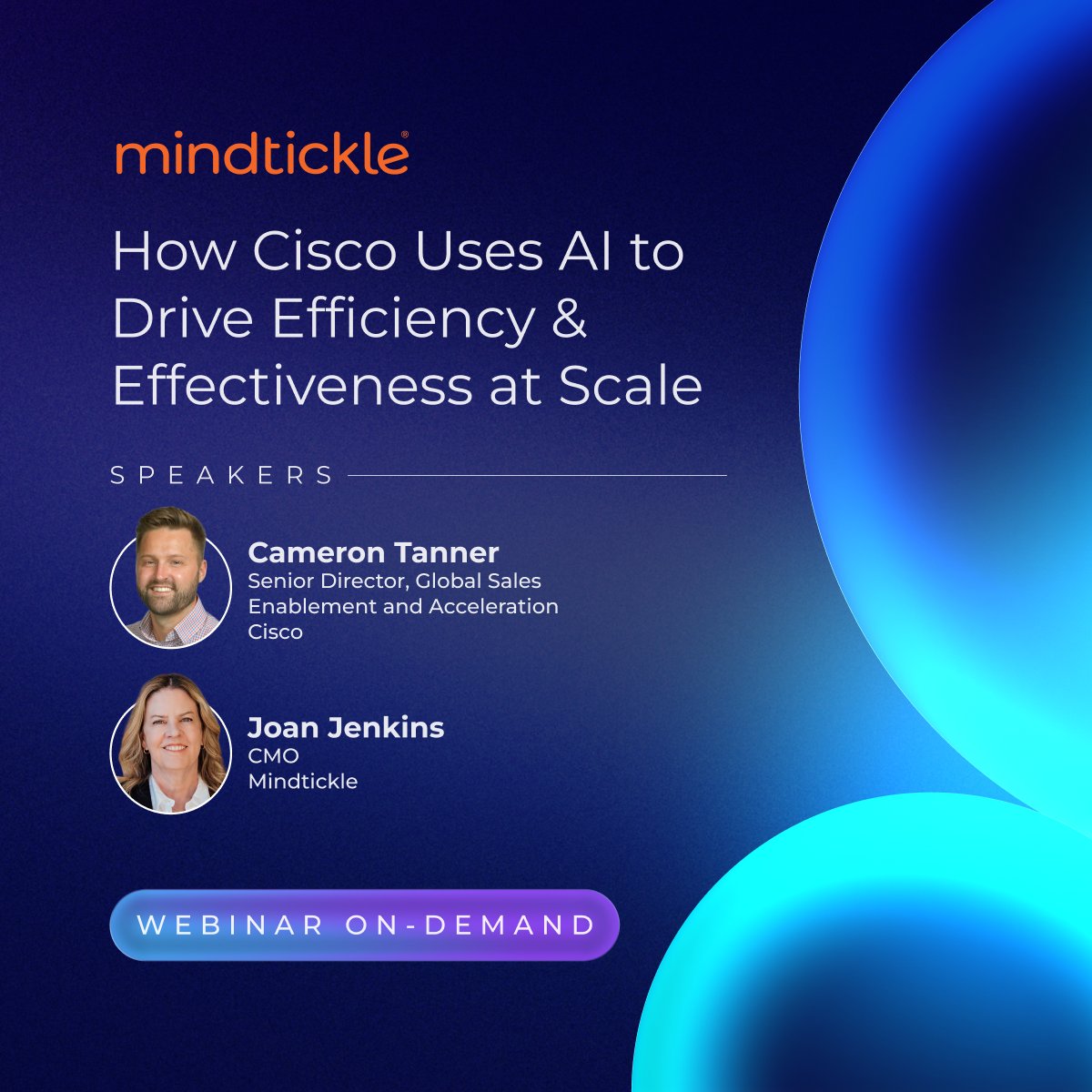 🚀 Cisco is transforming GTM with AI billions in pipeline generated + 31% bigger deal sizes through an AI role play contest.
Hear from CameronTanner on how Cisco uses AI to drive personalized learning, coaching &amp; revenue growth. okt.to/ChEtia