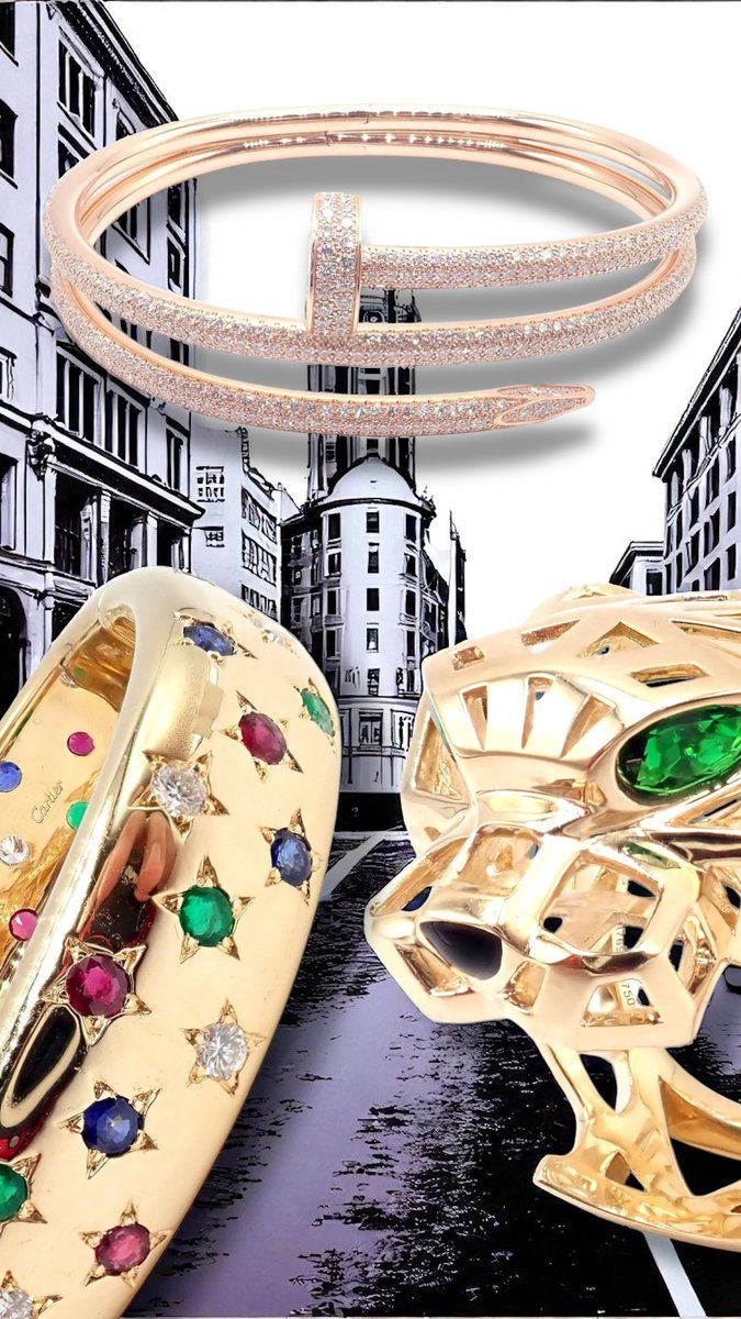 FORTROVE's tweet image. 🐆 Cartier vintage icons are HERE.
Panthers. Bangles. Gold. Gems.
And YOU can make your best offer.

👉 Fortrove.com

Which would you choose: Panther 🐾 or Bangle ✨?

#Cartier #CartierPanther #LuxuryJewelry #FortroveJewelry #Fortrove - mailchi.mp/fortrove/carti…