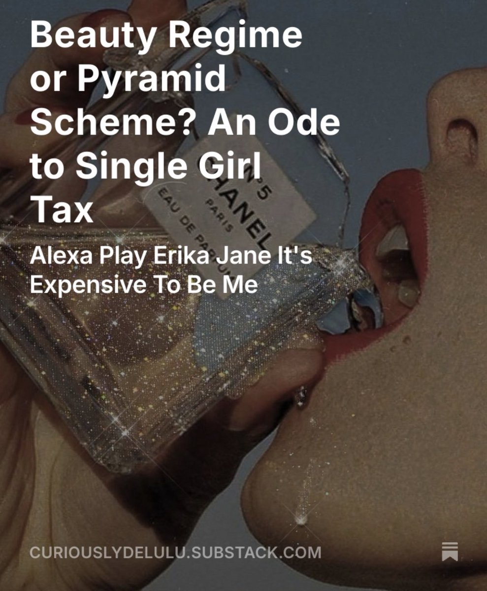 RemsLuxuryBlog's tweet image. Here’s my latest Substack post! Beauty regime or pyramid scheme? open.substack.com/pub/curiouslyd…